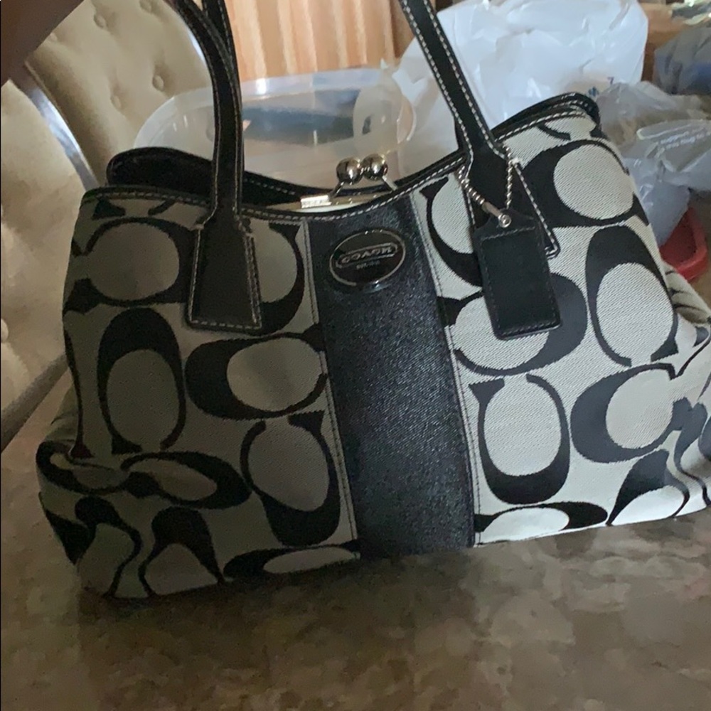 Black Coach Purse